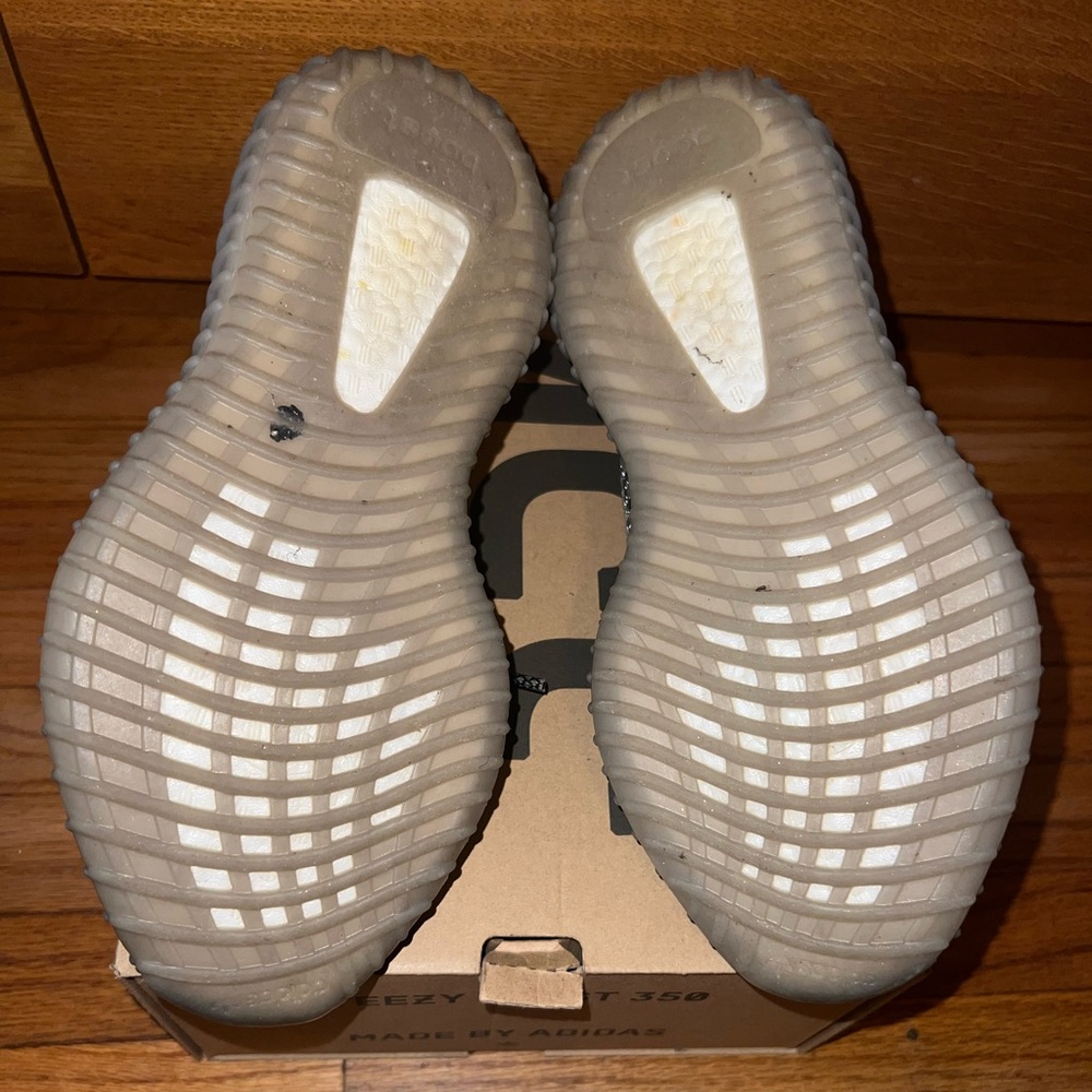 Adidas Orange and Gray Sneakers with Primeknit Upper - Picture 4 of 6